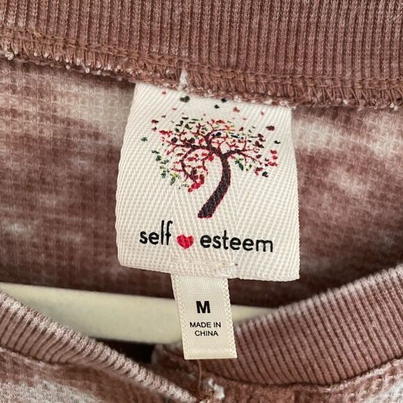 Self Esteem burn out crop top - Picture 4 of 5